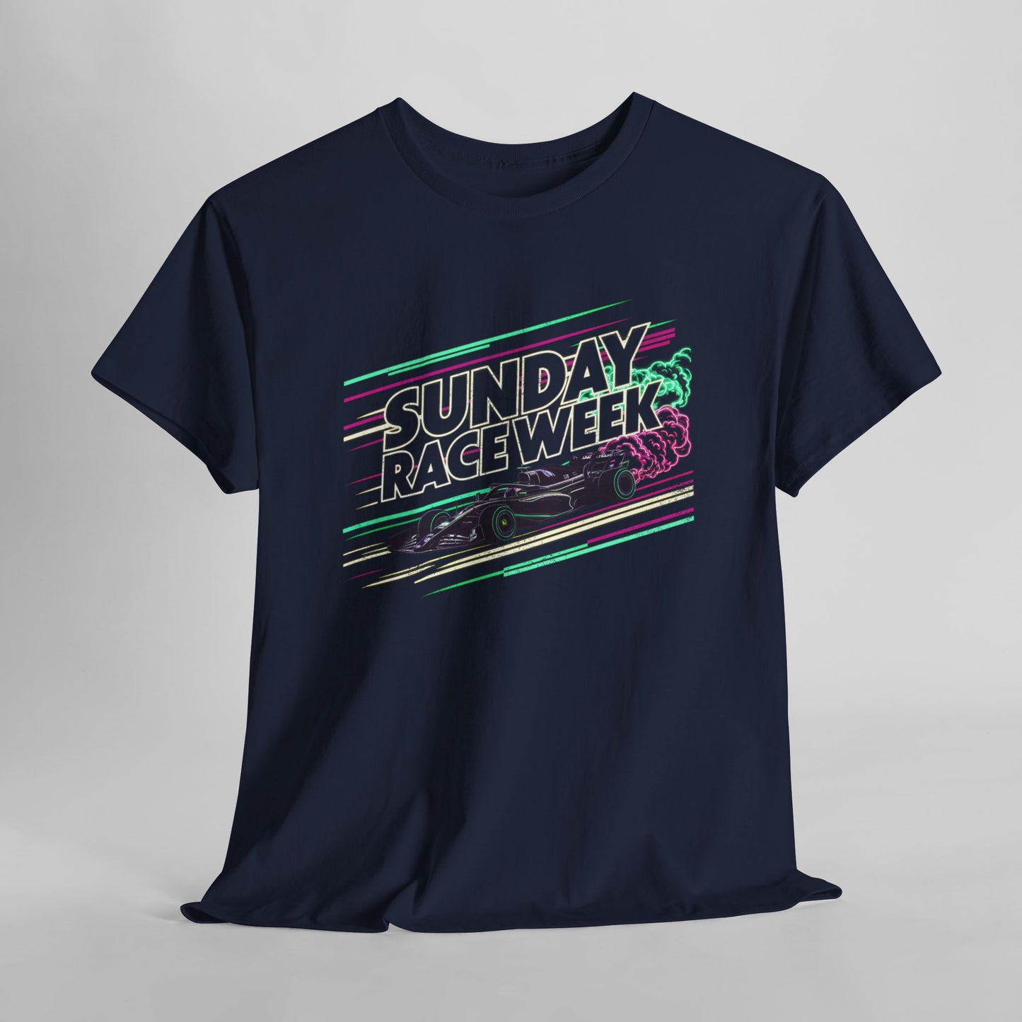 Sunday Raceweek Retro Formula 1 T-Shirt
