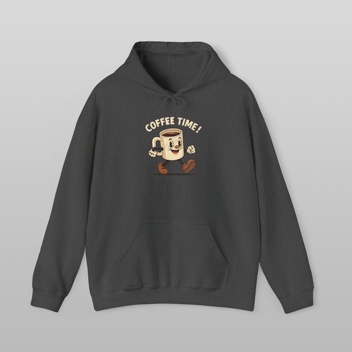 Retro Coffee Time Hoodie