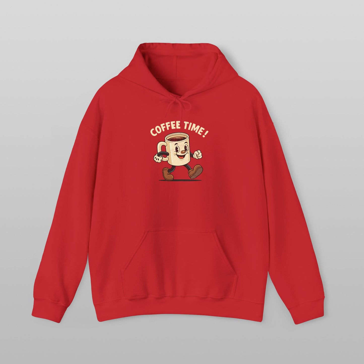 Retro Coffee Time Hoodie