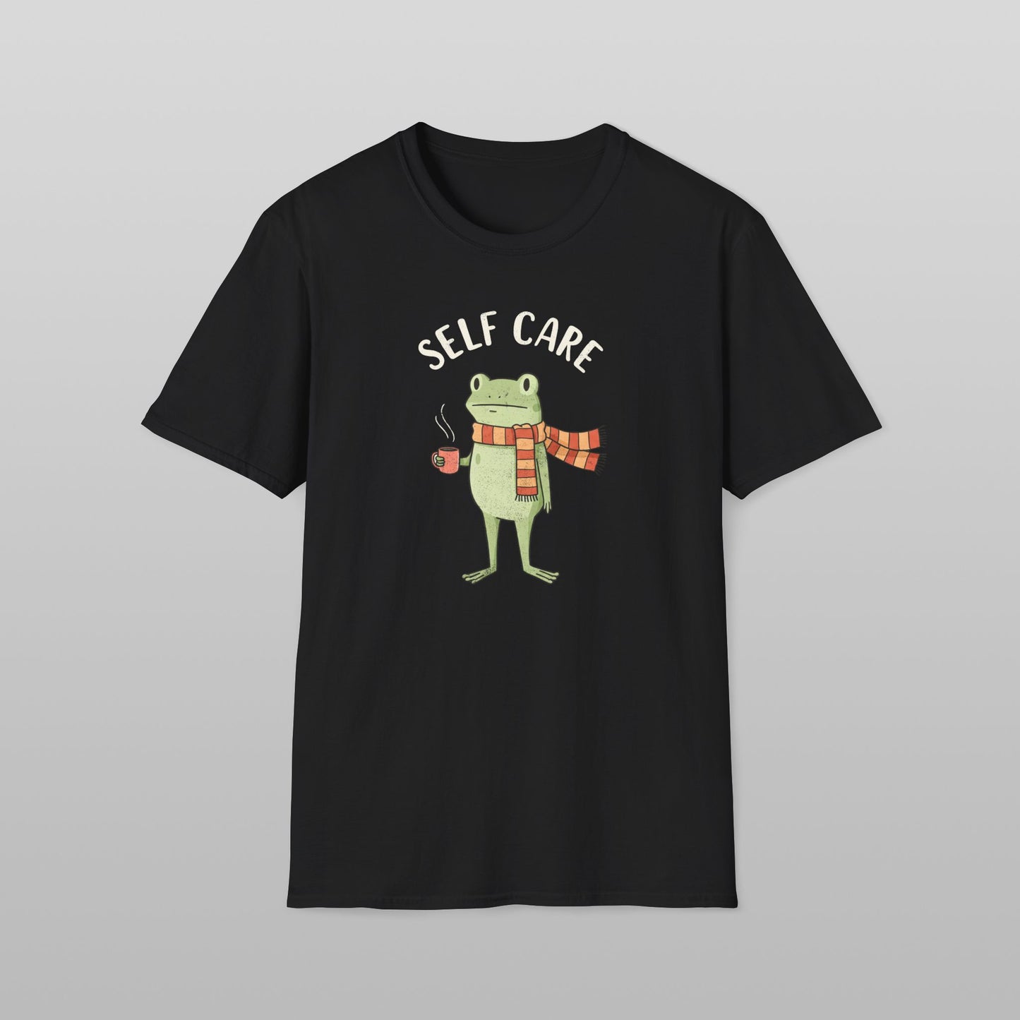 Self Care Frog Soft Style T-Shirt