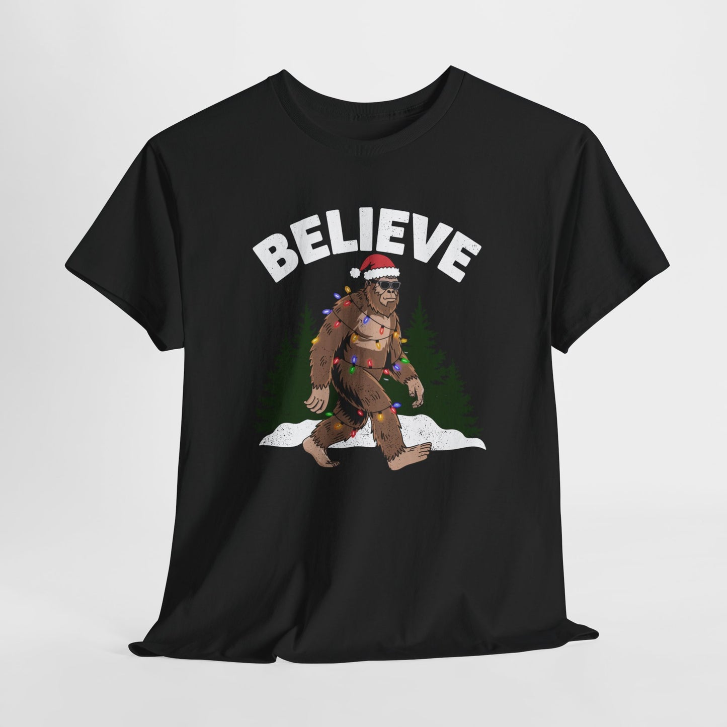 Funny Bigfoot Christmas T-Shirt