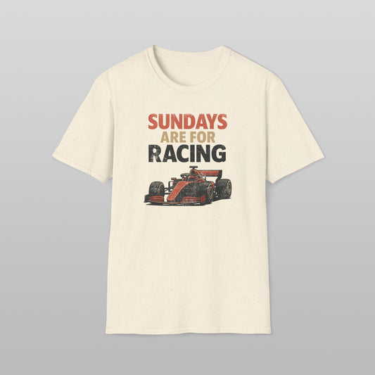 Sundays Are for Racing Formula 1 T-Shirt