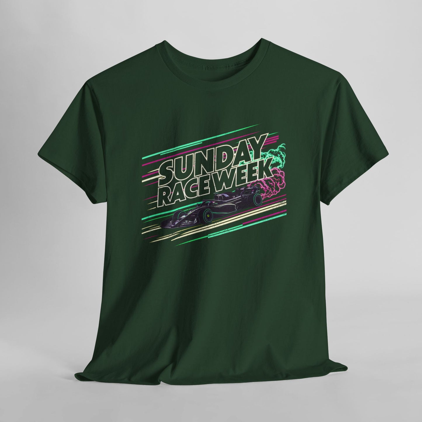 Sunday Raceweek Retro Formula 1 T-Shirt