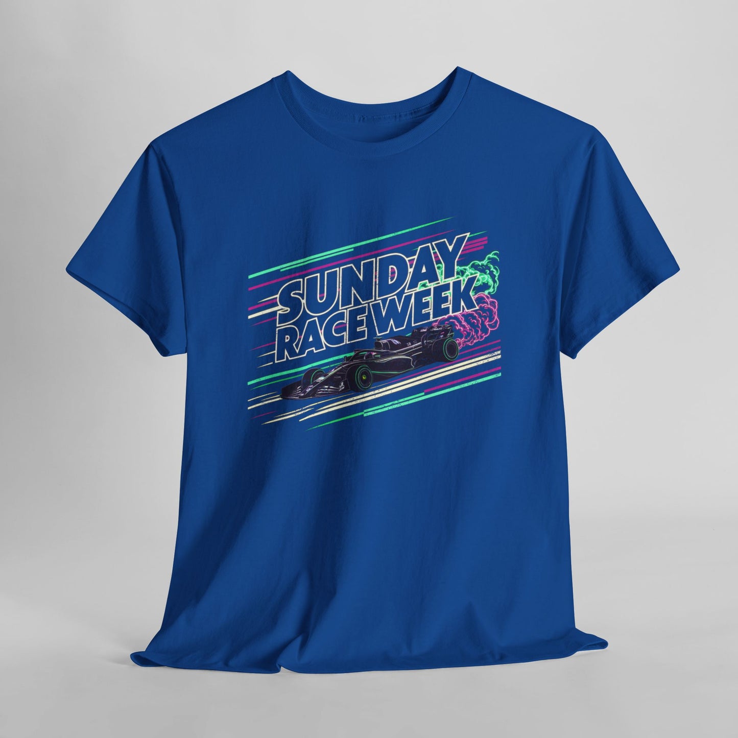Sunday Raceweek Retro Formula 1 T-Shirt