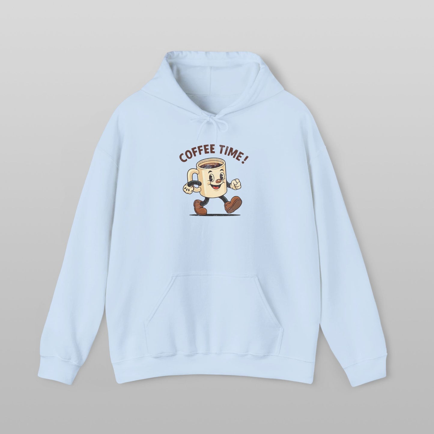 Retro Coffee Time Hoodie