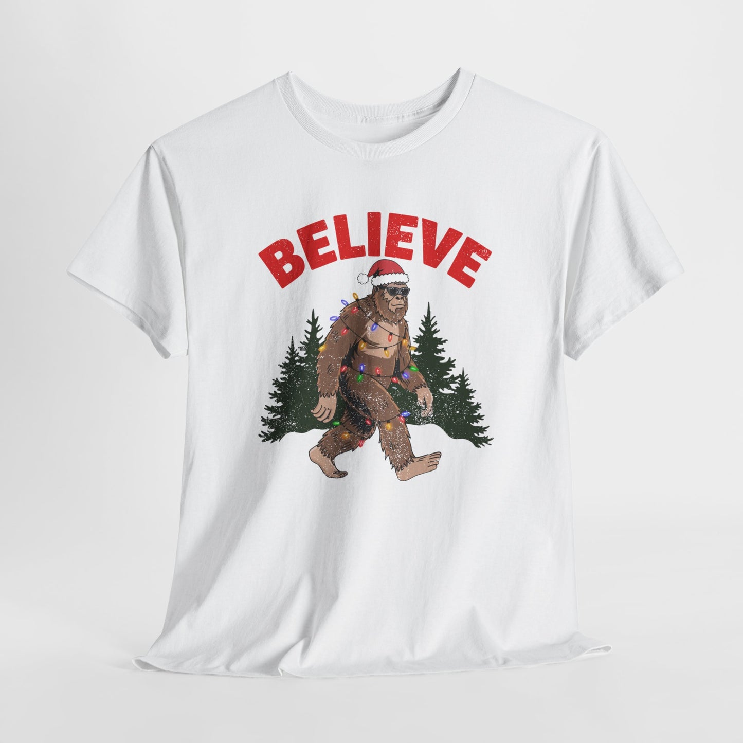 Funny Bigfoot Christmas T-Shirt