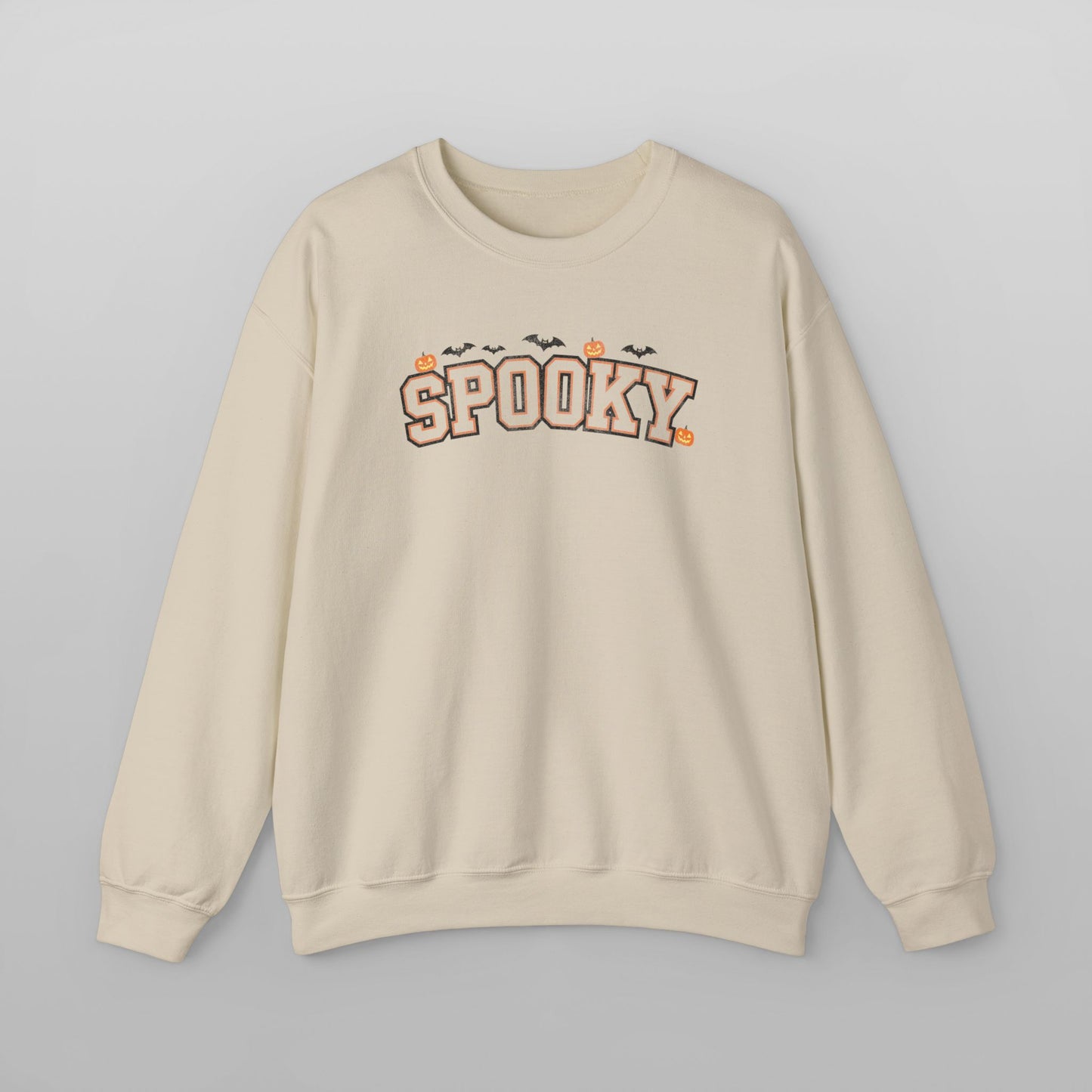 Spooky Halloween Varsity Sweatshirt