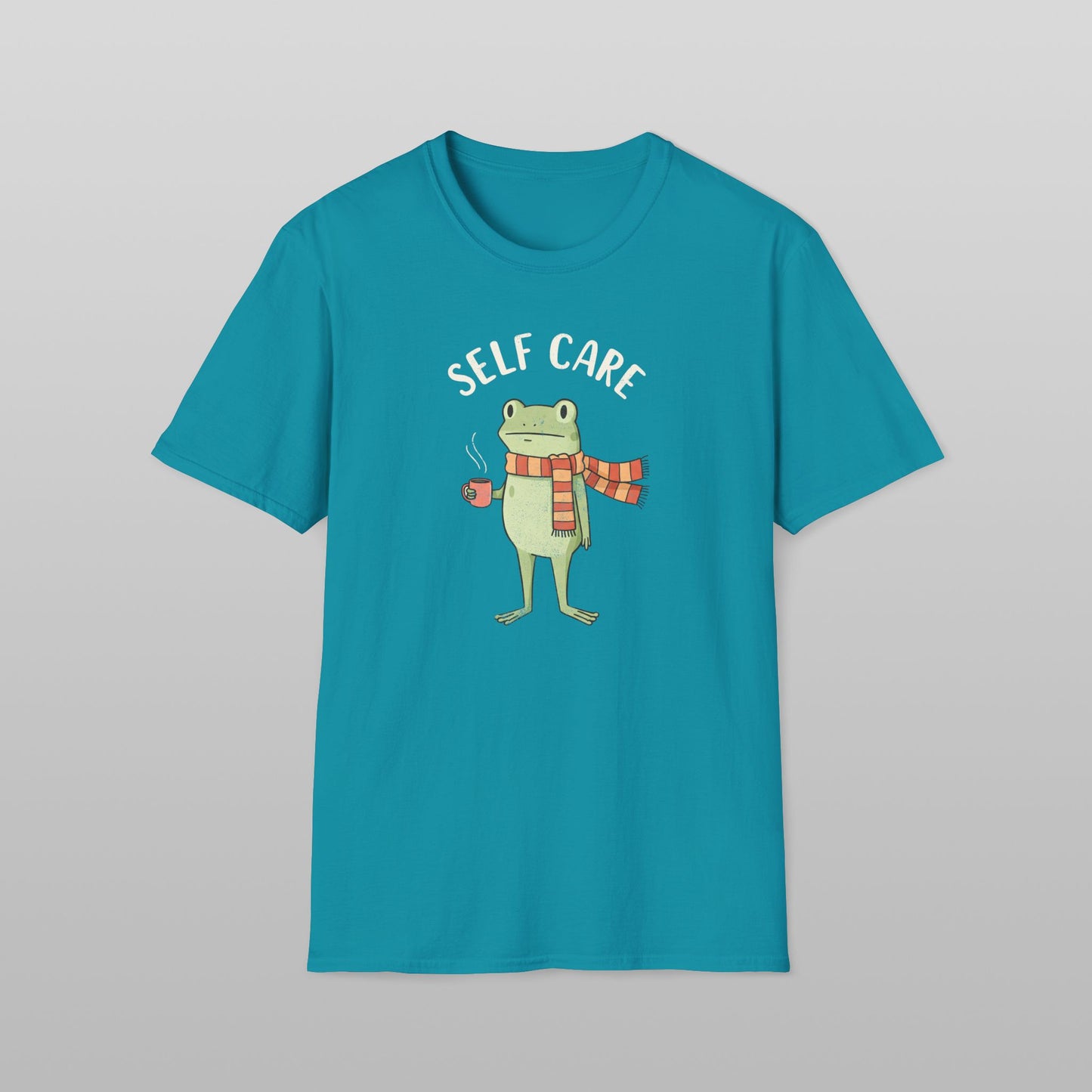 Self Care Frog Soft Style T-Shirt