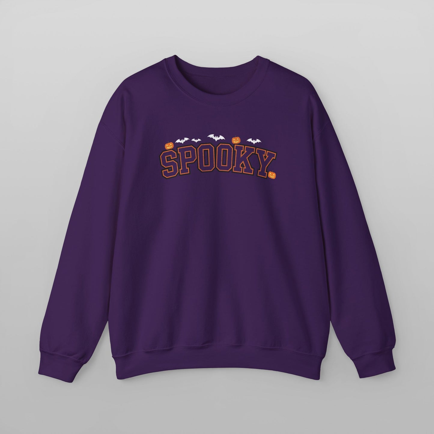 Spooky Halloween Varsity Sweatshirt