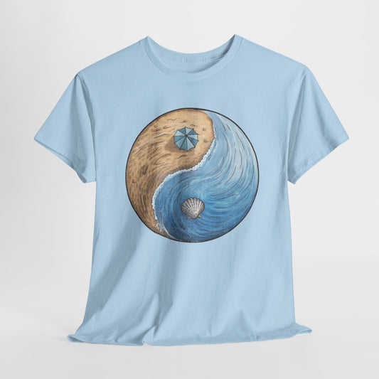 Beach Yin Yang T-Shirt