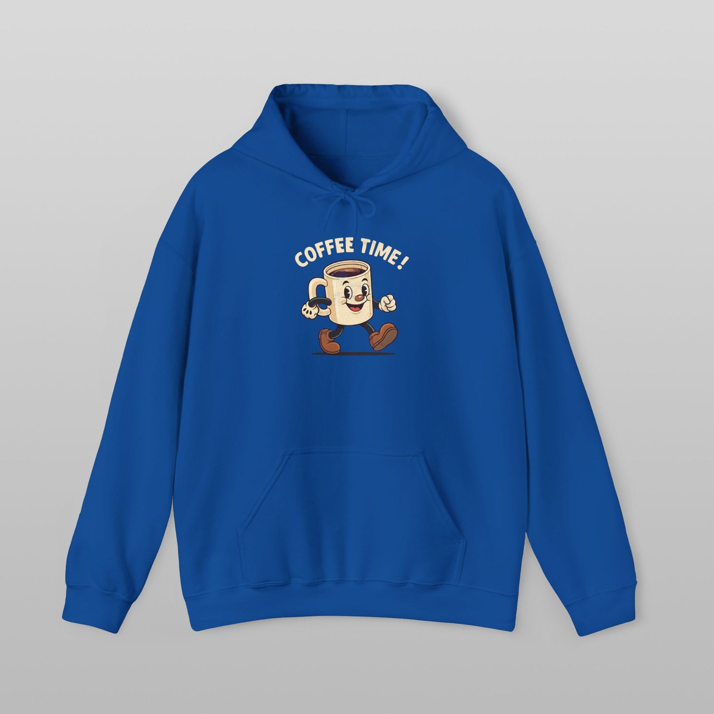 Retro Coffee Time Hoodie