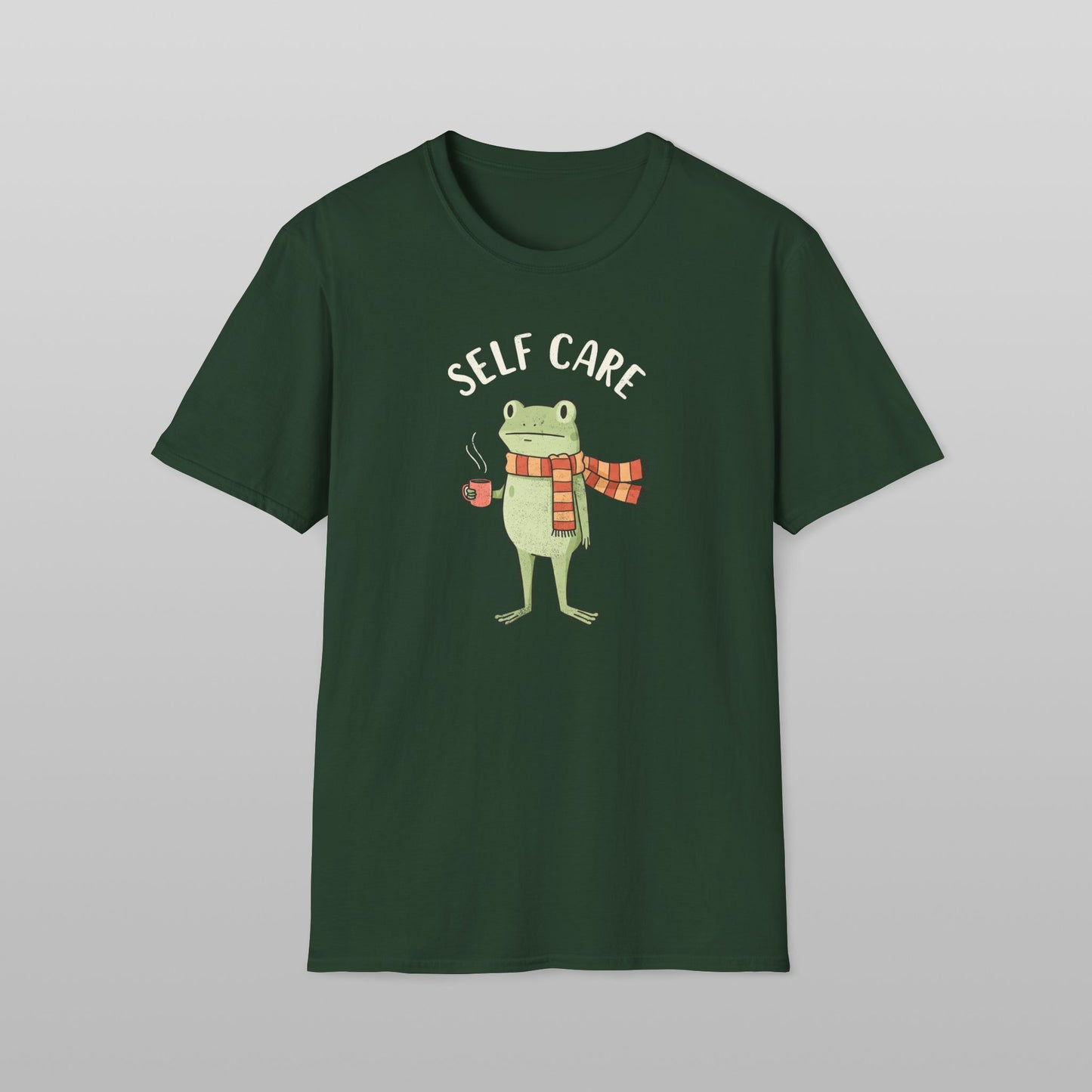 Self Care Frog Soft Style T-Shirt