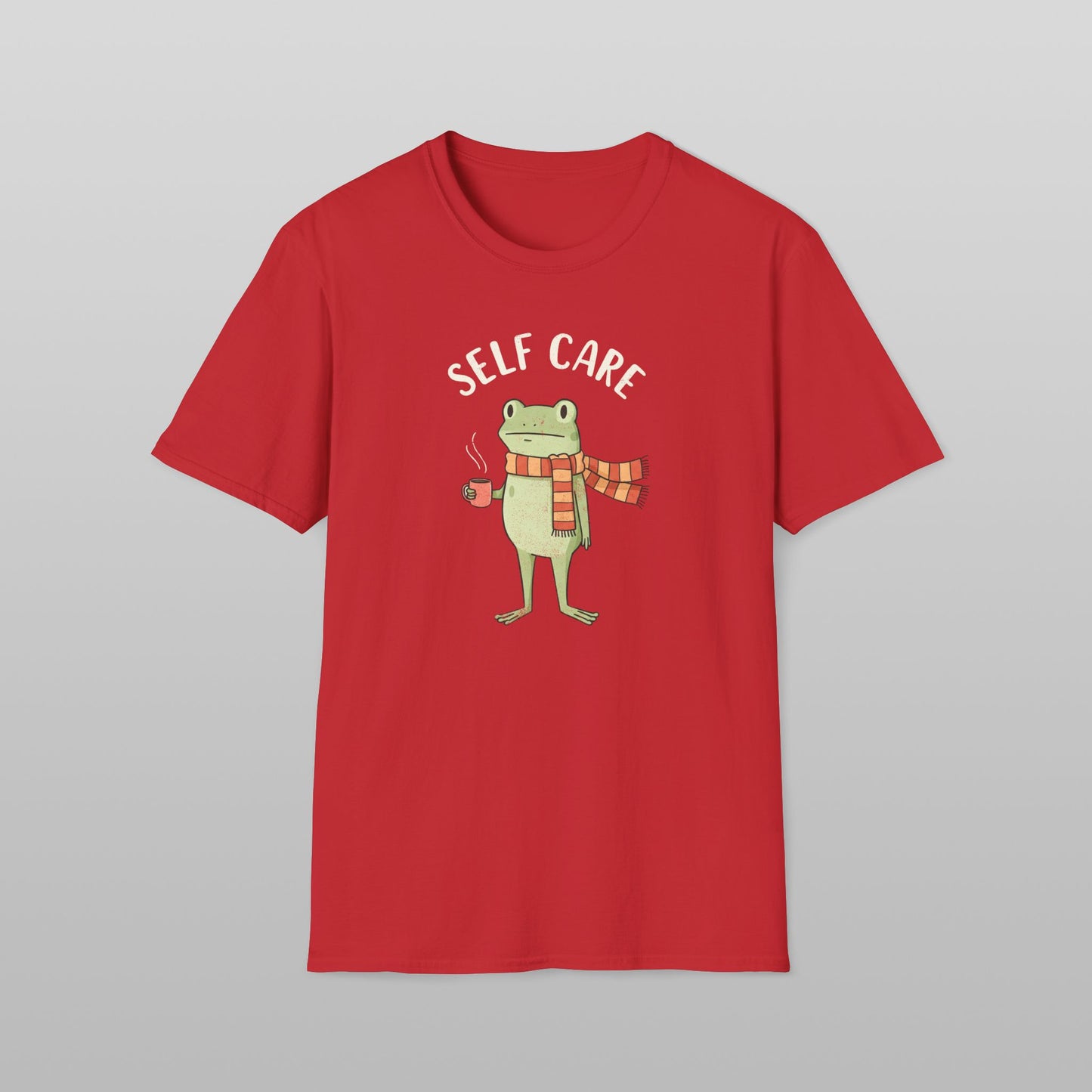 Self Care Frog Soft Style T-Shirt
