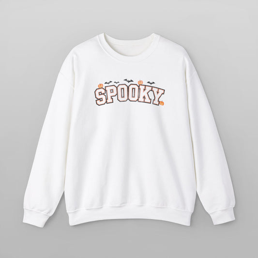 Spooky Halloween Varsity Sweatshirt