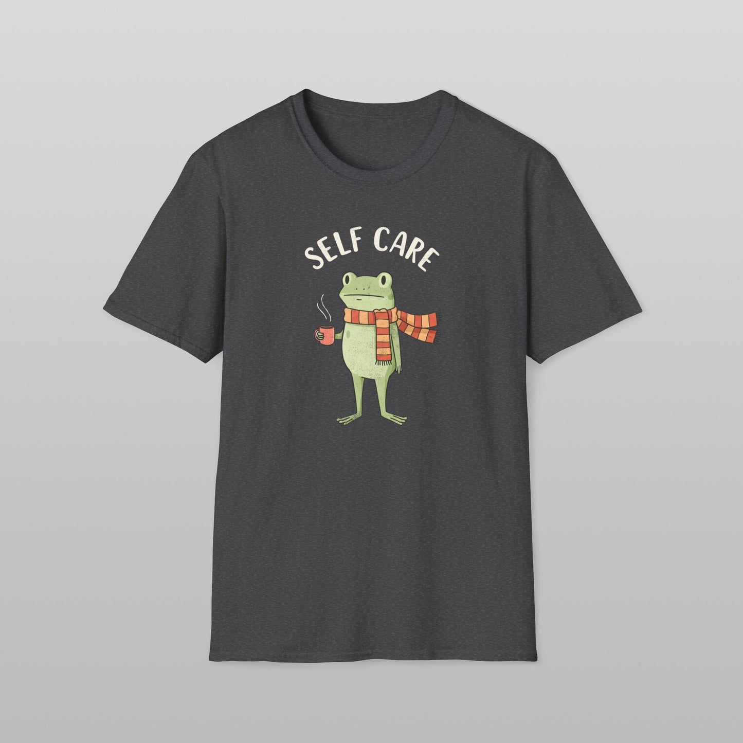 Self Care Frog Soft Style T-Shirt
