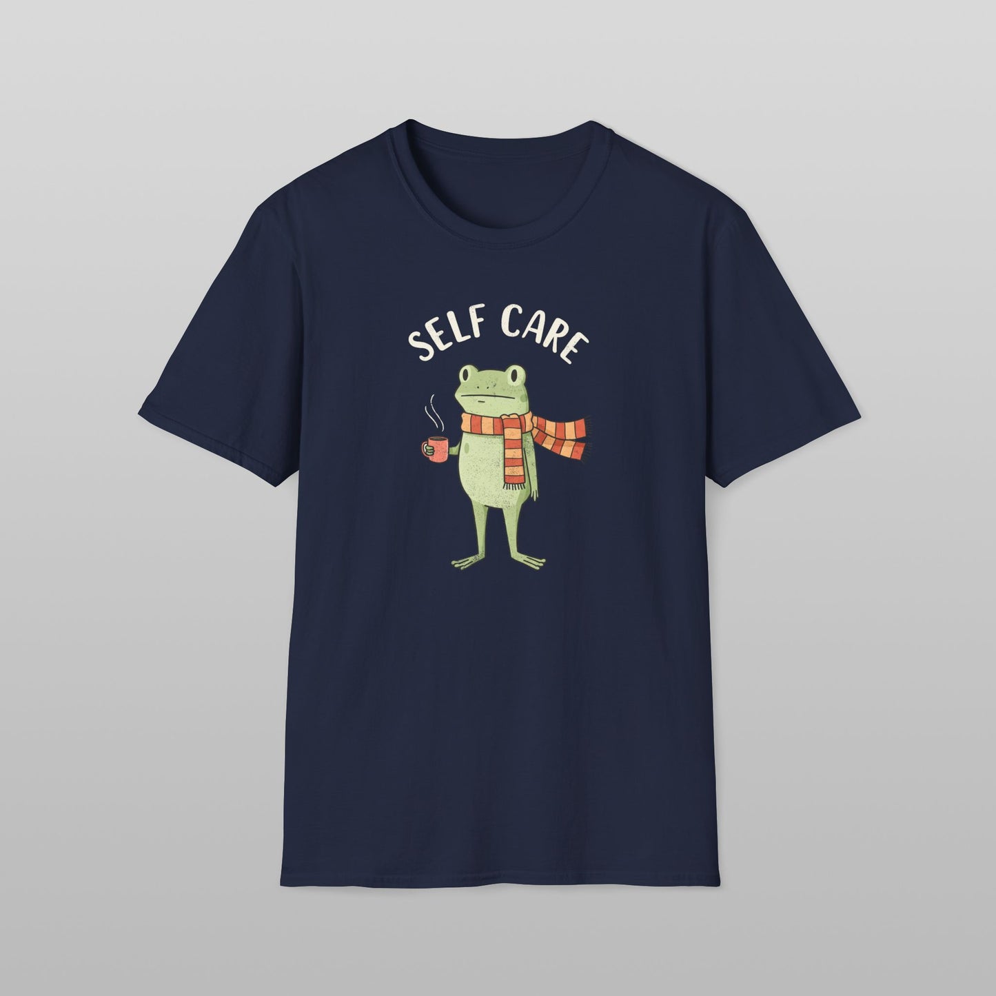 Self Care Frog Soft Style T-Shirt