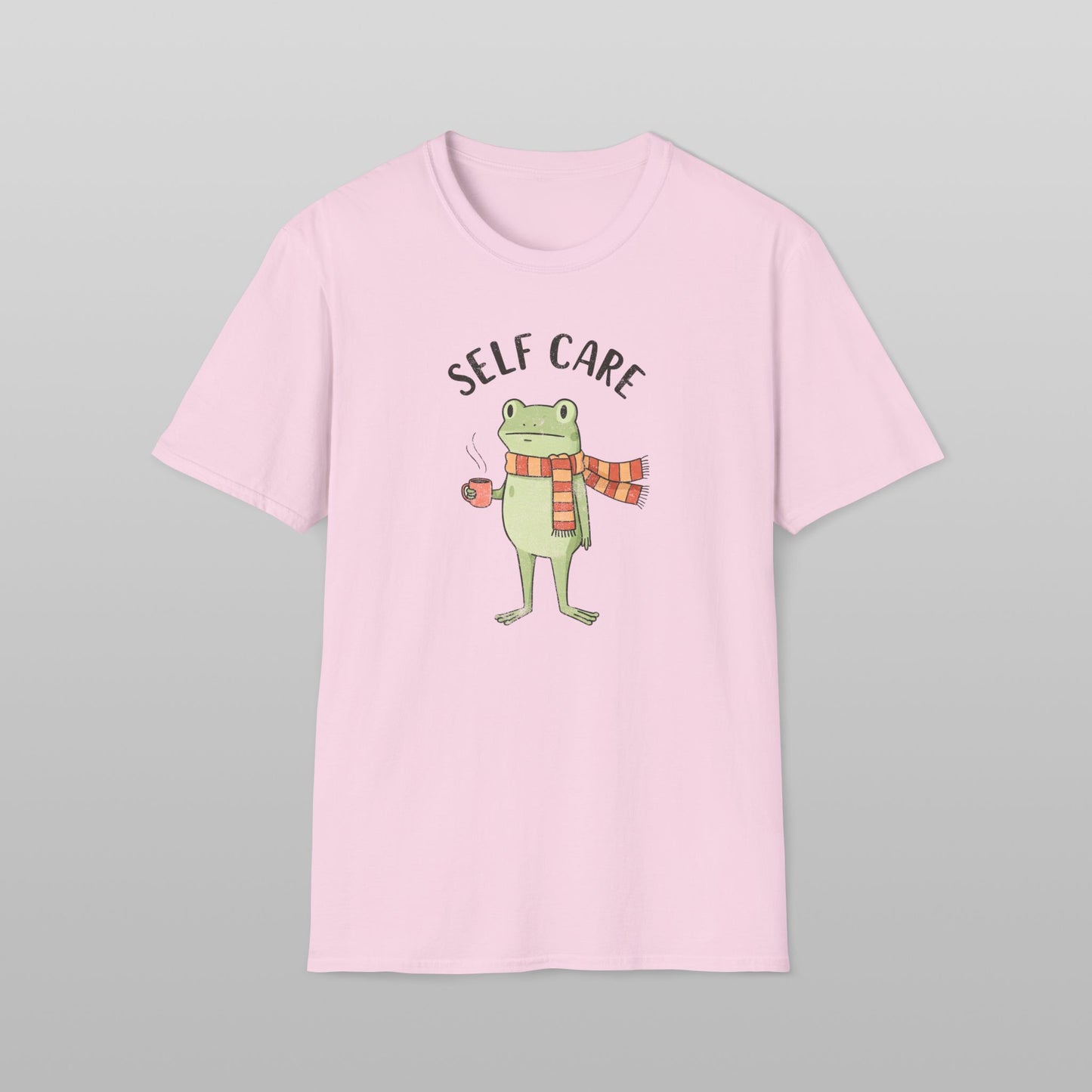 Self Care Frog Soft Style T-Shirt
