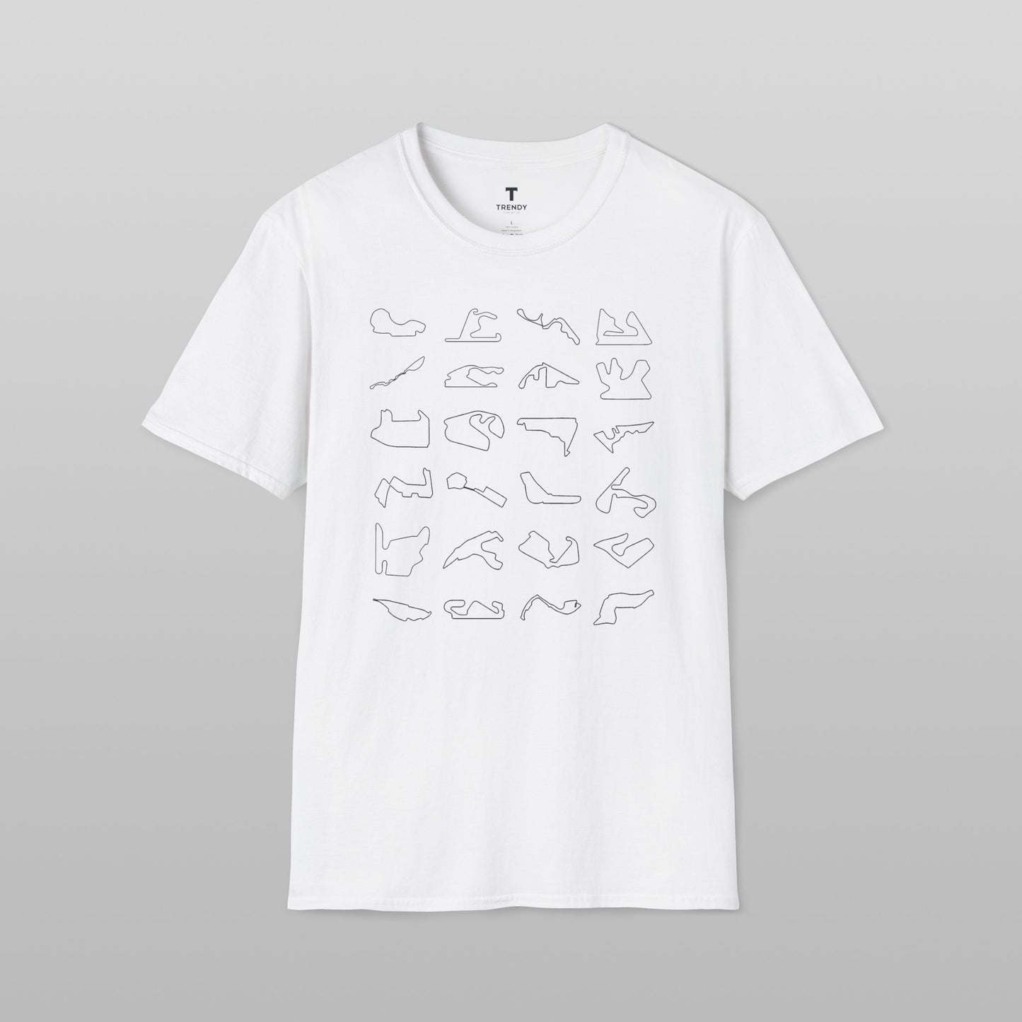 Formula 1 Circuits T-Shirt