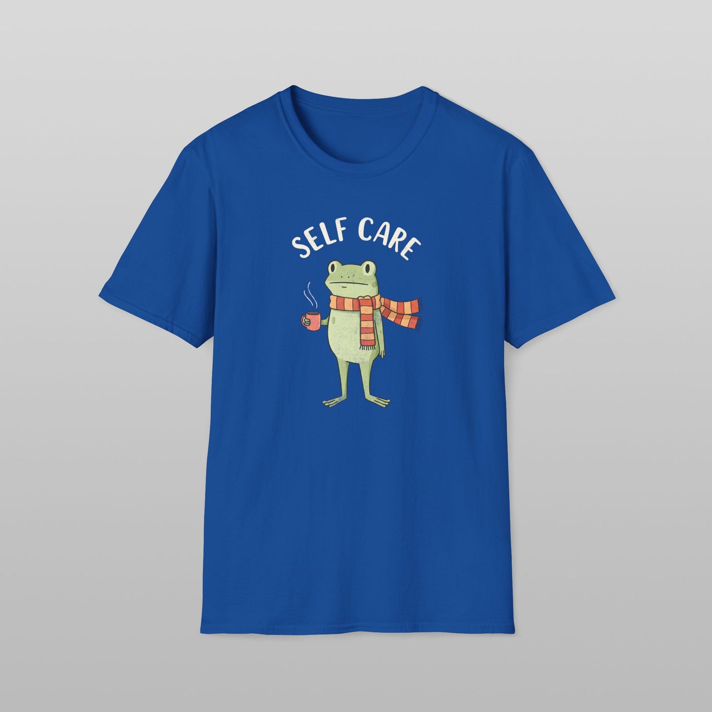 Self Care Frog Soft Style T-Shirt