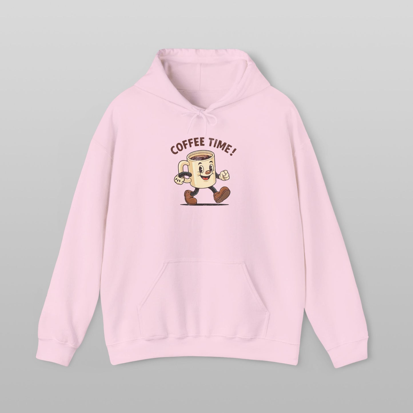 Retro Coffee Time Hoodie
