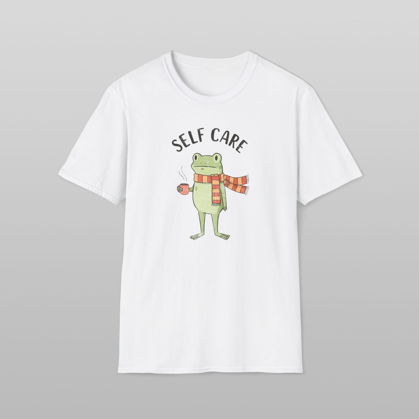 Self Care Frog Soft Style T-Shirt