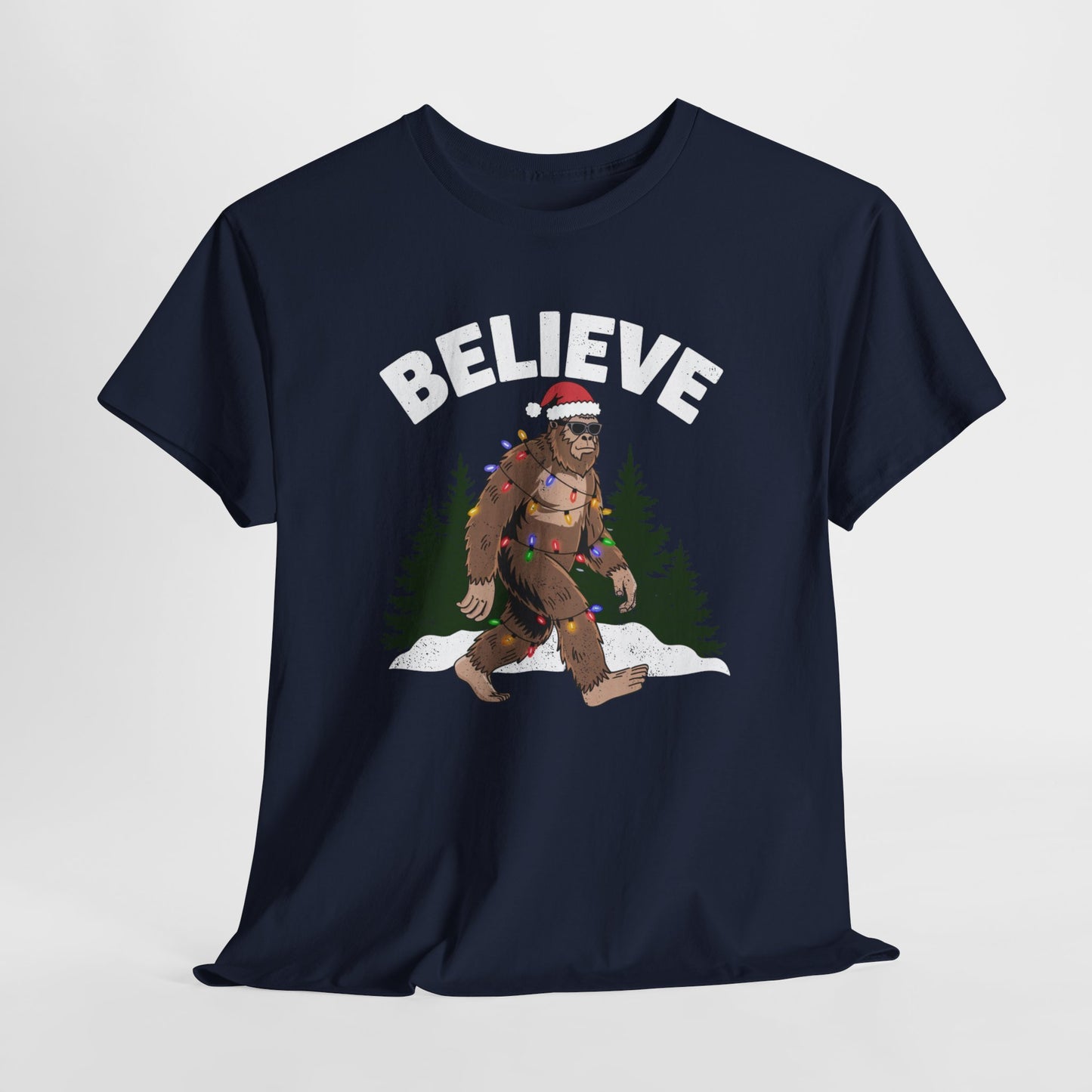 Funny Bigfoot Christmas T-Shirt