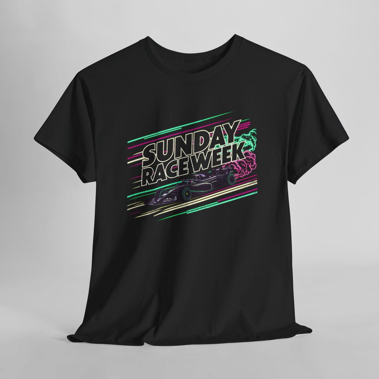 Sunday Raceweek Retro Formula 1 T-Shirt