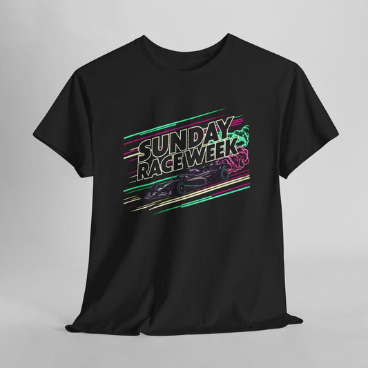 Sunday Raceweek Retro Formula 1 T-Shirt