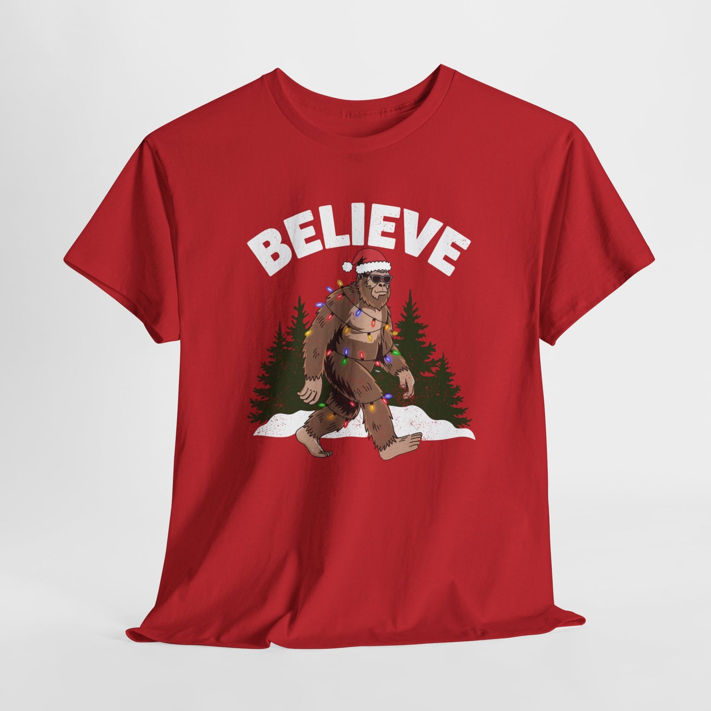 Funny Bigfoot Christmas T-Shirt