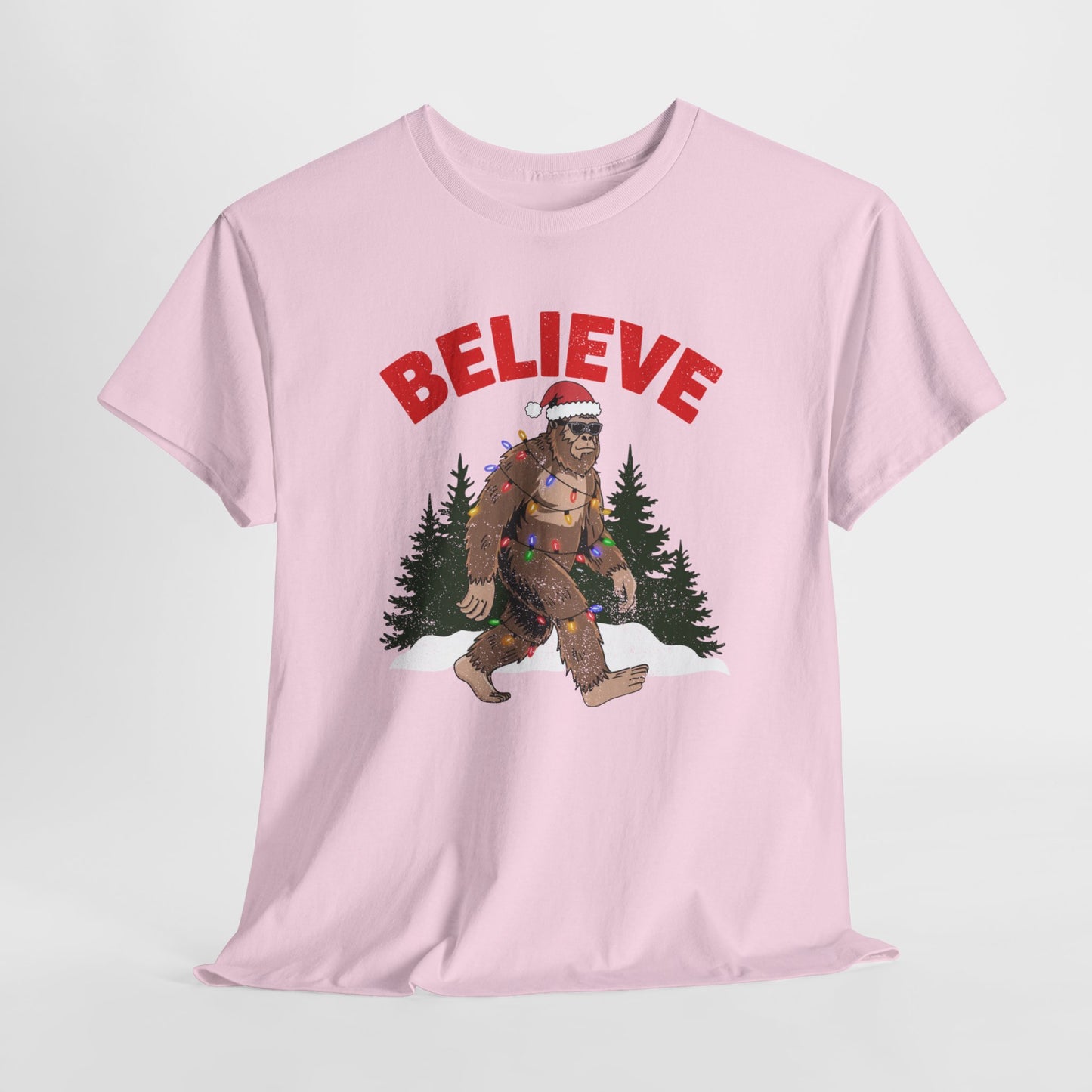 Funny Bigfoot Christmas T-Shirt