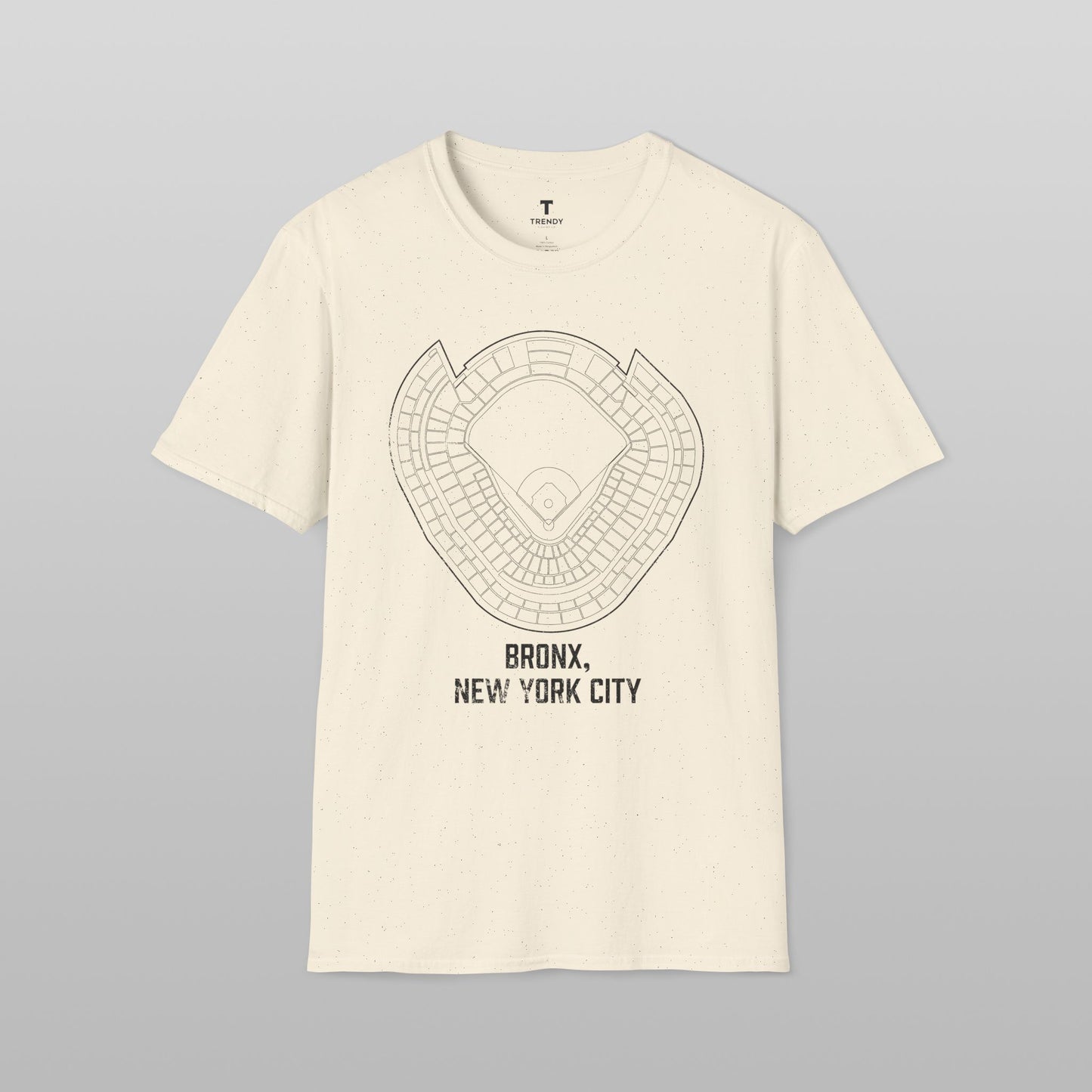 Bronx New York City Baseball Stadium T-Shirt