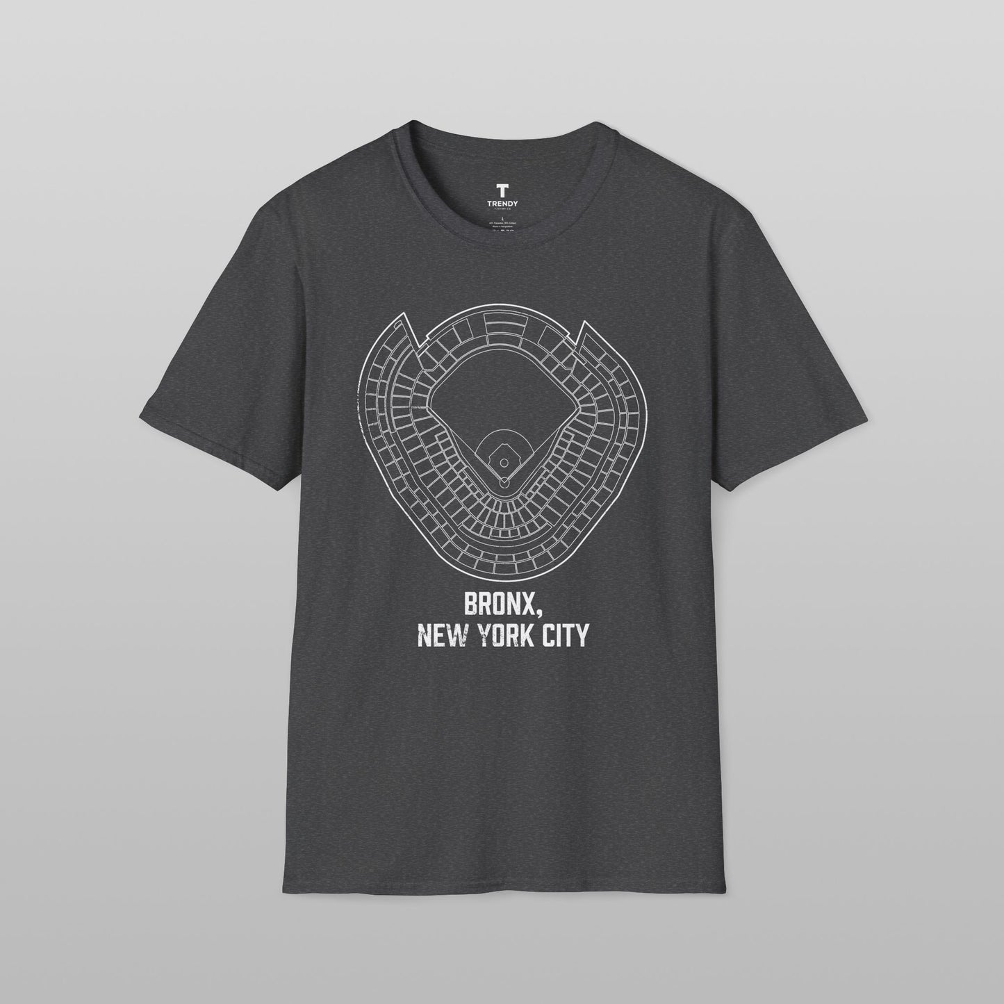 Bronx New York City Baseball Stadium T-Shirt