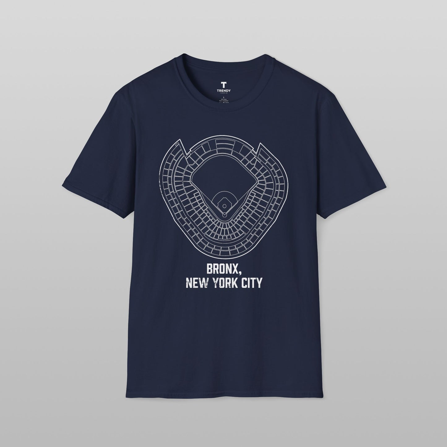 Bronx New York City Baseball Stadium T-Shirt