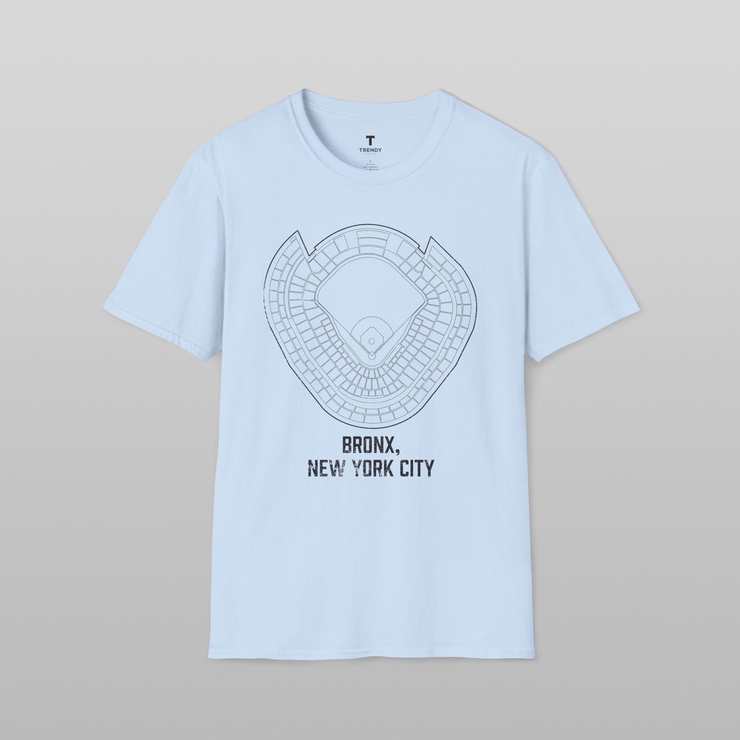 Bronx New York City Baseball Stadium T-Shirt