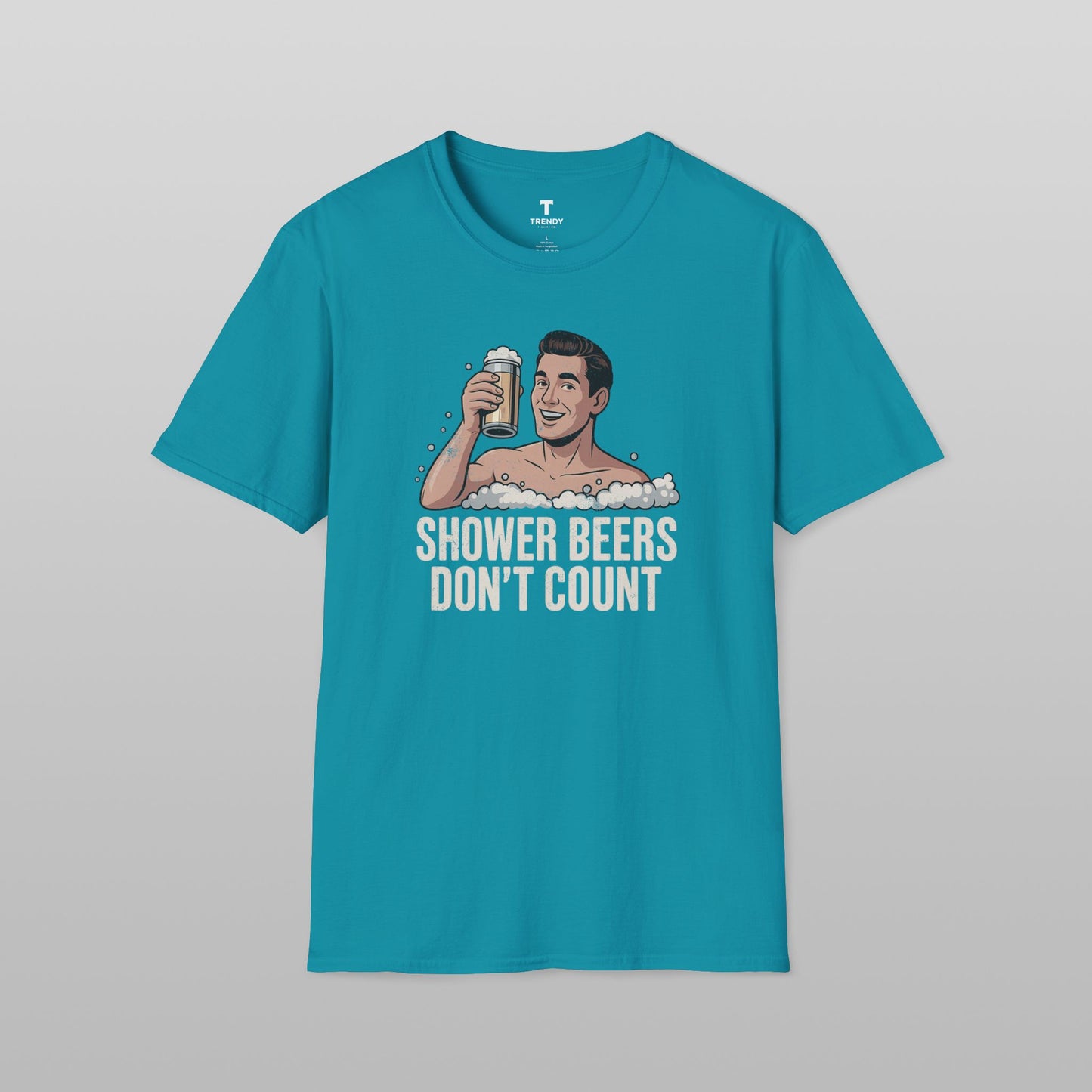 Shower Beers Dont Count T-Shirt