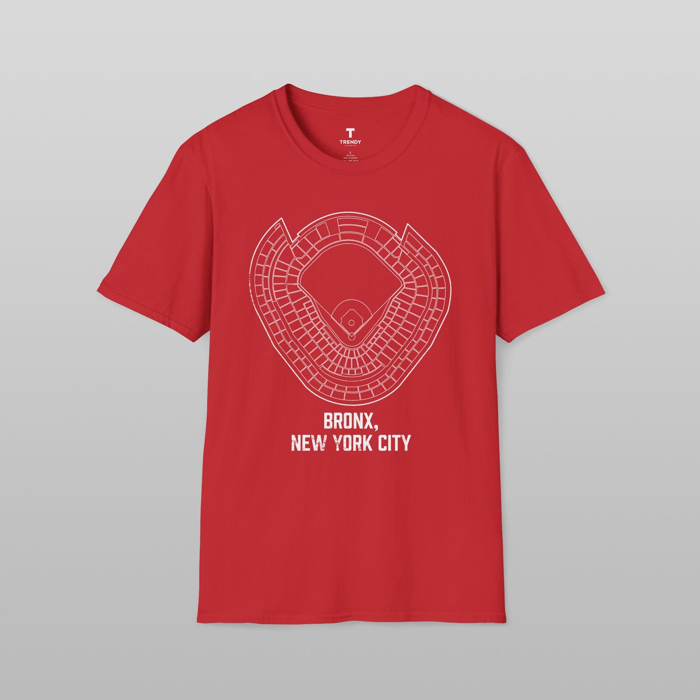 Bronx New York City Baseball Stadium T-Shirt