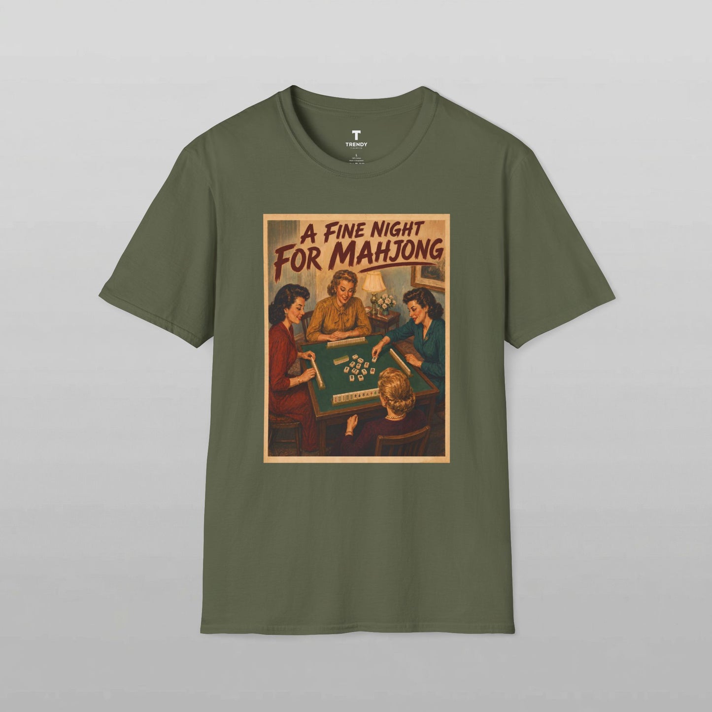 A Fine Night for Mahjong T-Shirt