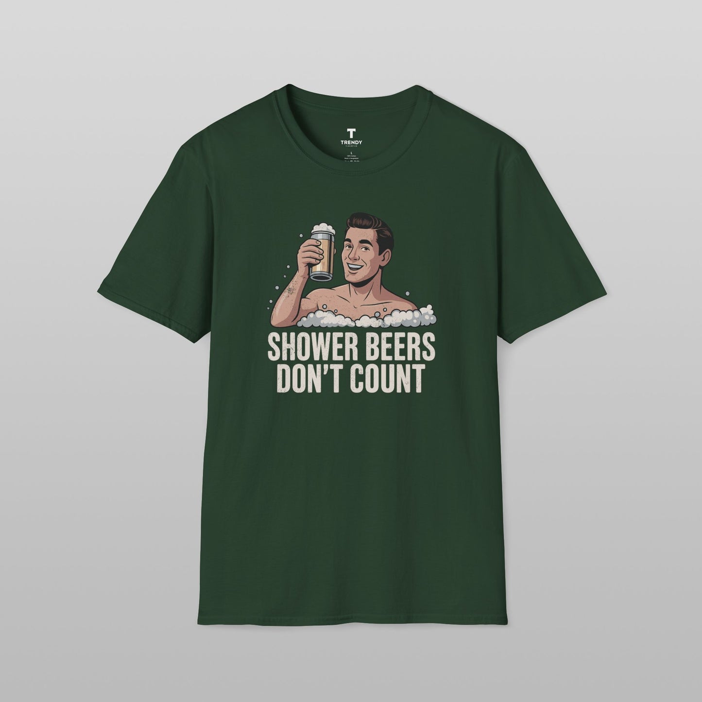 Shower Beers Dont Count T-Shirt