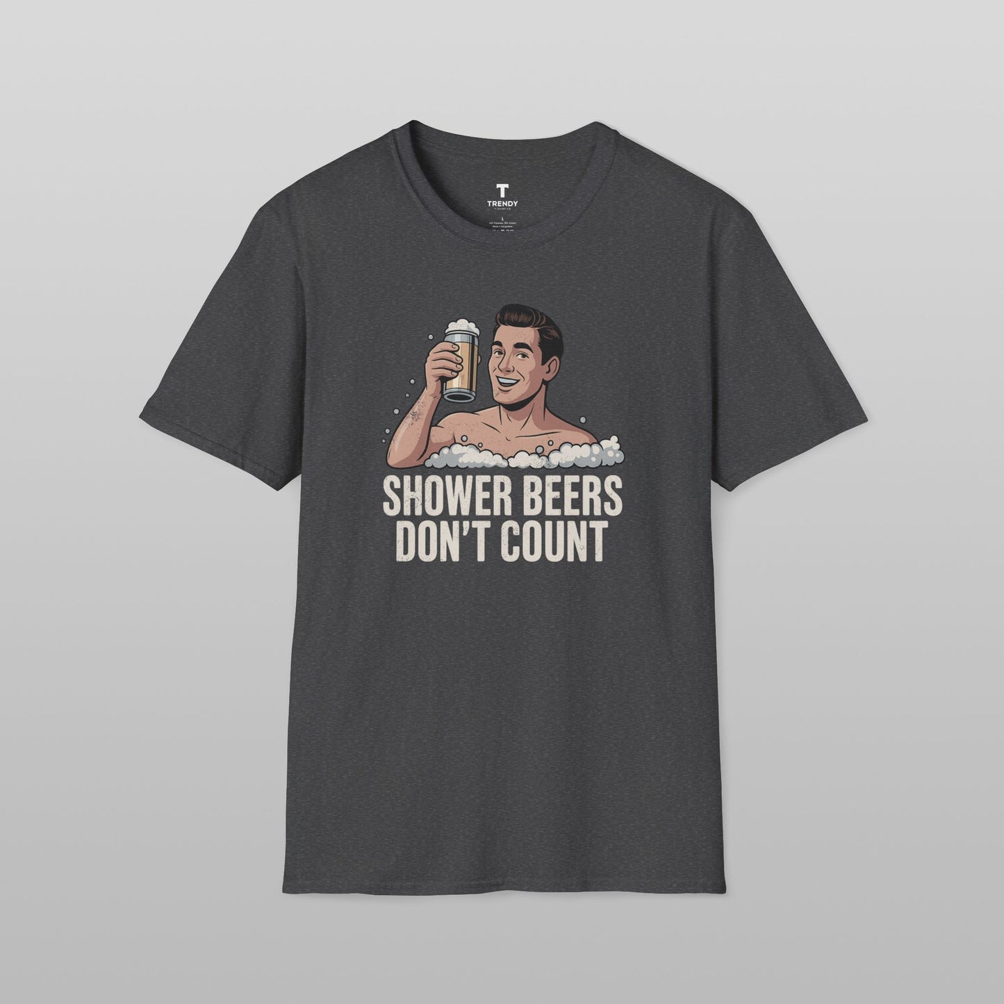 Shower Beers Dont Count T-Shirt