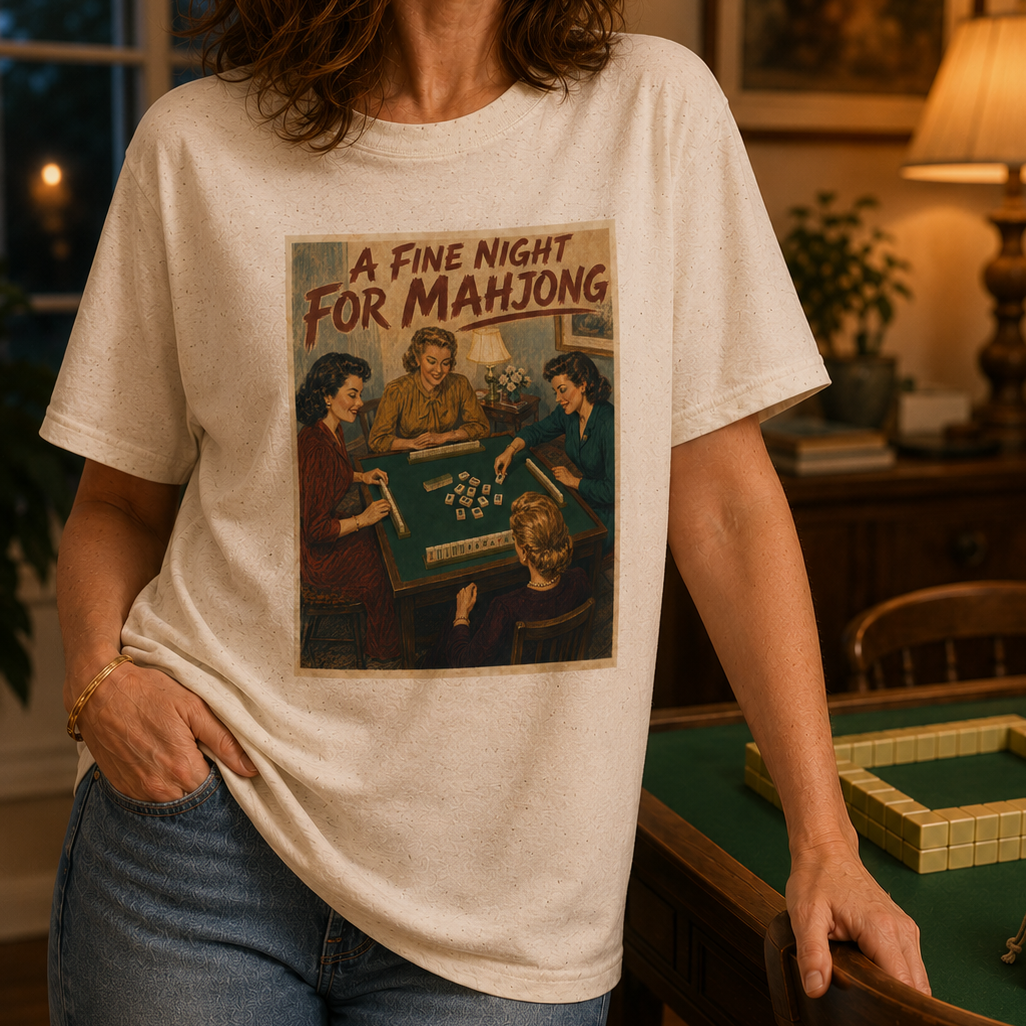A Fine Night for Mahjong T-Shirt